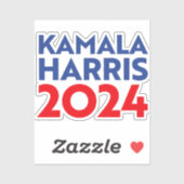 Sticker Kamala Harris 2024 (Feuille)