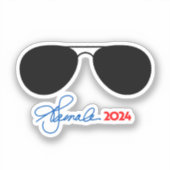 Sticker Kamala Harris Aviateurs (Recto)