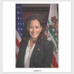 Sticker Kamala Harris Vice-président américain, Biden 2024
