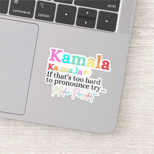 Sticker Kamala Si c'est trop difficile de faire des reproc
