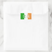 Sticker Kanji drapeau Irlande (Sac)