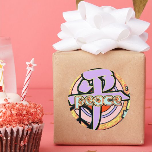 Sticker Kanji pour la paix (Fête)