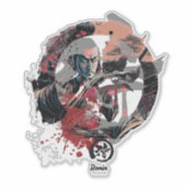Sticker Kanji Samurai Ronin (Devant)