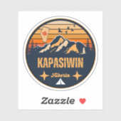 Sticker Kapasiwin (Alberta) (Feuille)