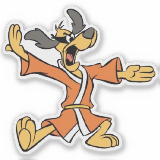 Sticker Karate Dog (Devant)
