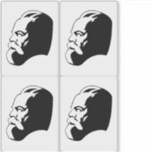 Sticker Karl Marx, communisme, socialisme, Union soviétiqu (Devant)