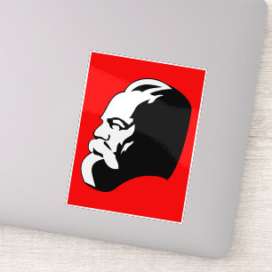 Sticker Karl Marx, communisme, socialisme, Union soviétiqu