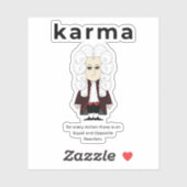 Sticker Karma. (Feuille)