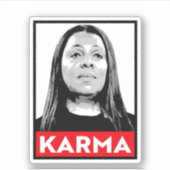 Sticker KARMA : Letitia James (Devant)