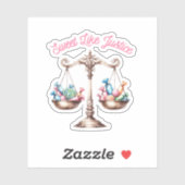 Sticker Karma lunatique (Feuille)