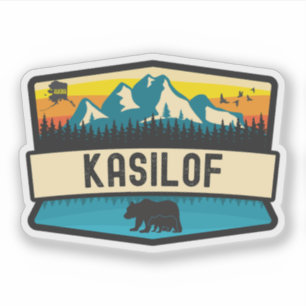 Sticker Kasilof, Alaska