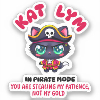 Sticker Kat Lym In Pirate Mode 2