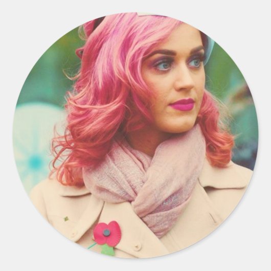 Sticker Katy Perry (Voorkant)