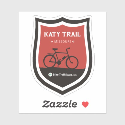 Sticker Katy Trail (Feuille)
