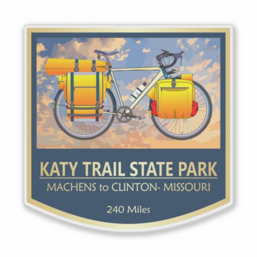 Sticker Katy Trail (vélo2)2 (Devant)