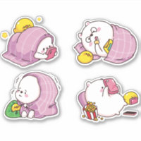 Sticker Kawaii Bears