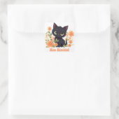 Sticker Kawaii Chibi noir mignon (Sac)