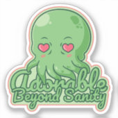 Sticker Kawaii Cthulhu (Recto)