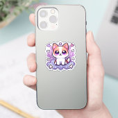 Sticker Kawaii jolie chiot adorable Chien Big Eyes Vinyl (Téléphone)