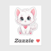 Sticker Kawaii Kittens (Feuille)