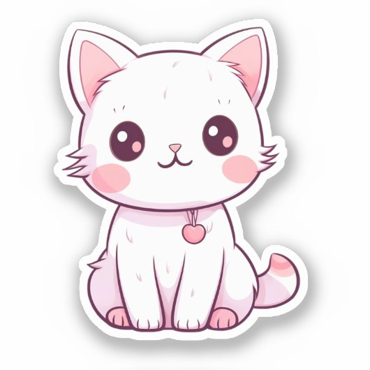 Sticker Kawaii Kittens (Recto)