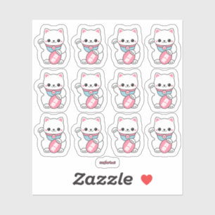 Sticker Kawaii Maneki Neko