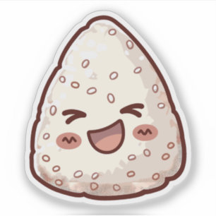 Sticker Kawaii Onigiri