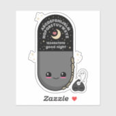 Sticker Kawaii Pill Spirit's Board  (Feuille)
