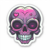 Sticker Kawaii Skull (Devant)