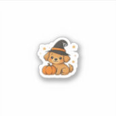 Sticker Kawaii Spooky Season Dog � Halloween Pup Classic T (Devant)