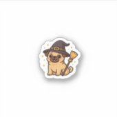 Sticker Kawaii Spooky Season Dog � Halloween Pup Classic T (Devant)