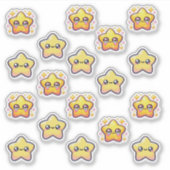 Sticker Kawaii Stars Pack (Devant)