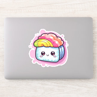 Sticker Kawaii Sushi | Cuisine | Cuisine japonaise