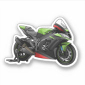 Sticker Kawasaki (Devant)
