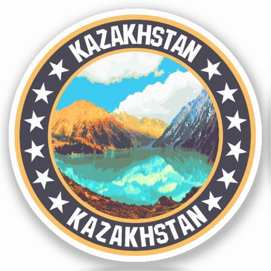 Sticker Kazakhstan (Recto)