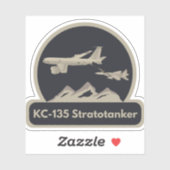 Sticker KC-135 Réservoir d'avion F-15 (Feuille)