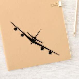 Sticker KC-135 Vue avant Silhouette
