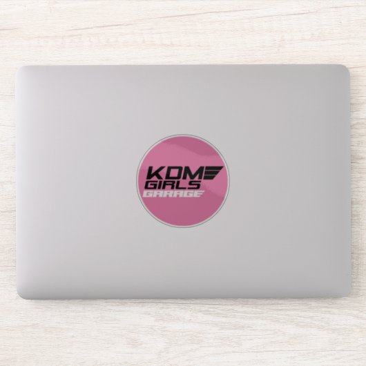 STICKER KDM PINK (Ordinateur)
