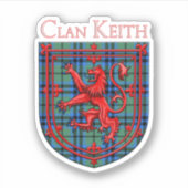 Sticker Keith Tartan (Devant)