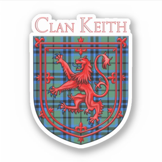 Sticker Keith Tartan (Devant)