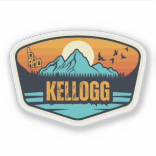 Sticker Kellogg, Idaho