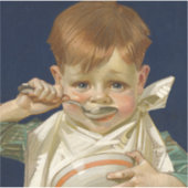 Sticker Kellogg's Kids, 1920 by J. C. Leyendecker (Devant)