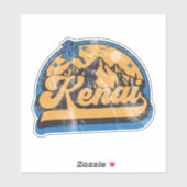 Sticker Kenai, Alaska (Feuille)
