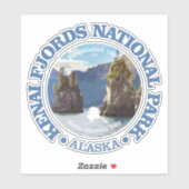 Sticker Kenai Fjords NP2 (Feuille)