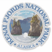 Sticker Kenai Fjords NP2 (Devant)