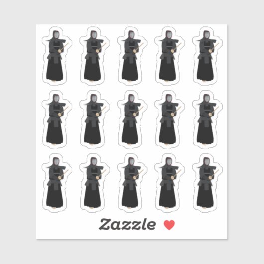 Sticker Kendo (Feuille)