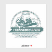 Sticker Kennebec River (R) (Feuille)
