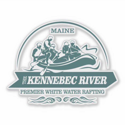 Sticker Kennebec River (R) (Devant)