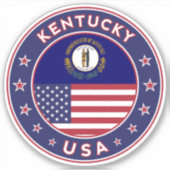 Sticker Kentucky (Devant)
