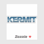 Sticker Kermit TX Retro (Feuille)
